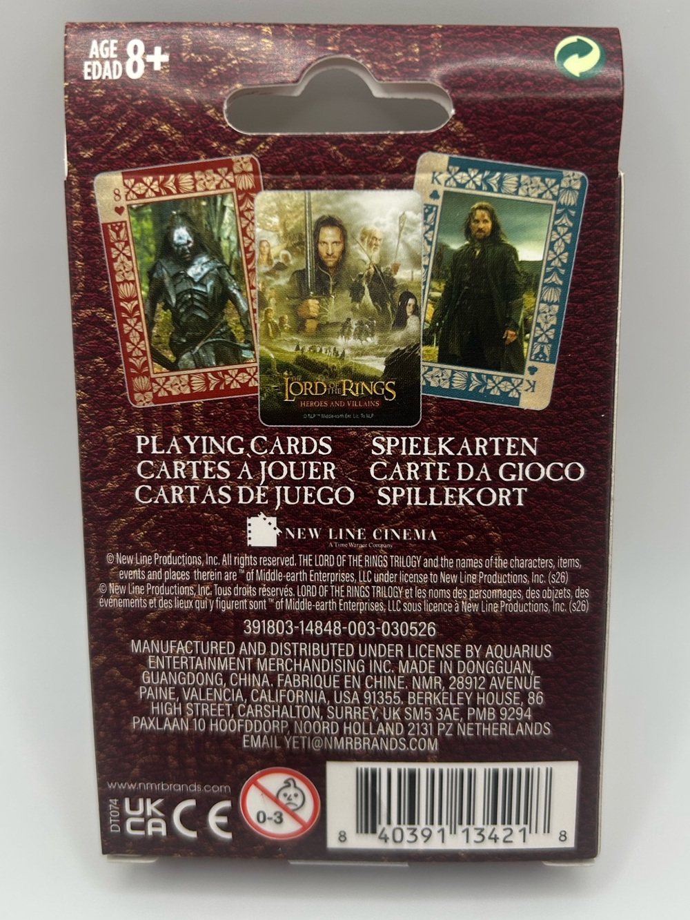 The Lord of the Rings Playing Cards 🆕 - Picture 2 of 2